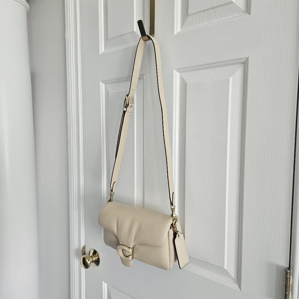 NWOT Coach Pillow Tabby 26- Ivory - Picture 3 of 16
